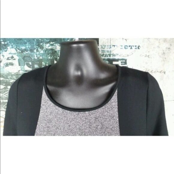 J Jill Wearever Color Block Dress Rayon Stretch Y - Picture 6 of 9